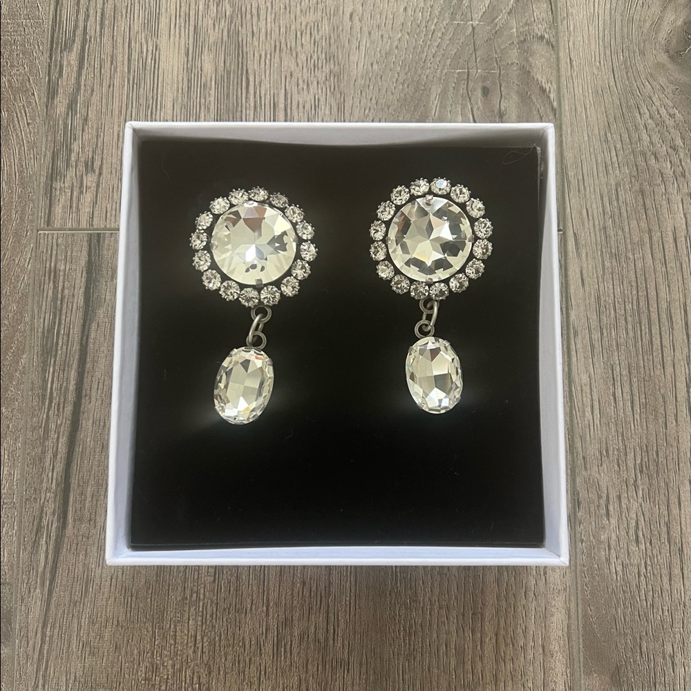 Alessandra Rich Crystal Earrings